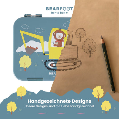 Excavator Bundle - Bento Box M & Water Bottle 450ml
