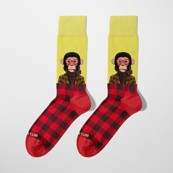 Stylish Monkey Socks