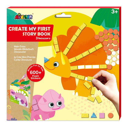 Mosaïque Junior - Je Crée Mon Premier Conte - Dinosaures – vue principale