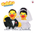Couple de Canards Mariés « Mr Duckbells & Mrs. Duckbells »