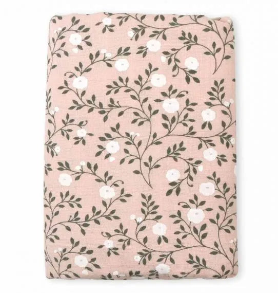 Bio cotton cotton xl pink flowers