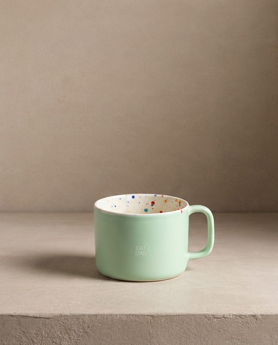 450ml CAT DAD Mug - Breeze Collection
