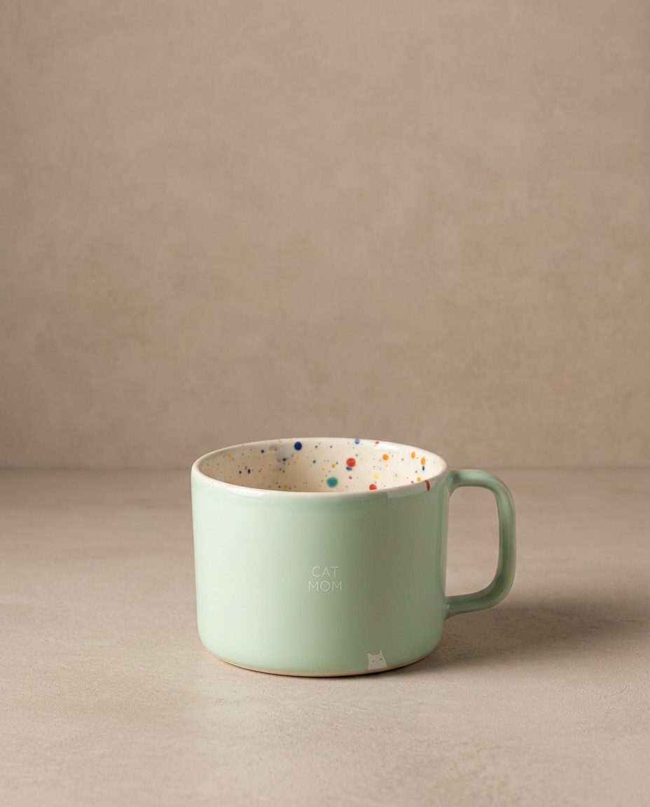 450ml CAT MOM Mug - Breeze Collection
