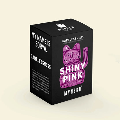 Lucky Pink Shiny Cat - "Sorya" Cosmic Edition