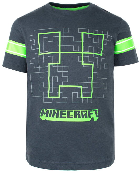 T-shirt Minecraft – Creeper T-shirt – Navy