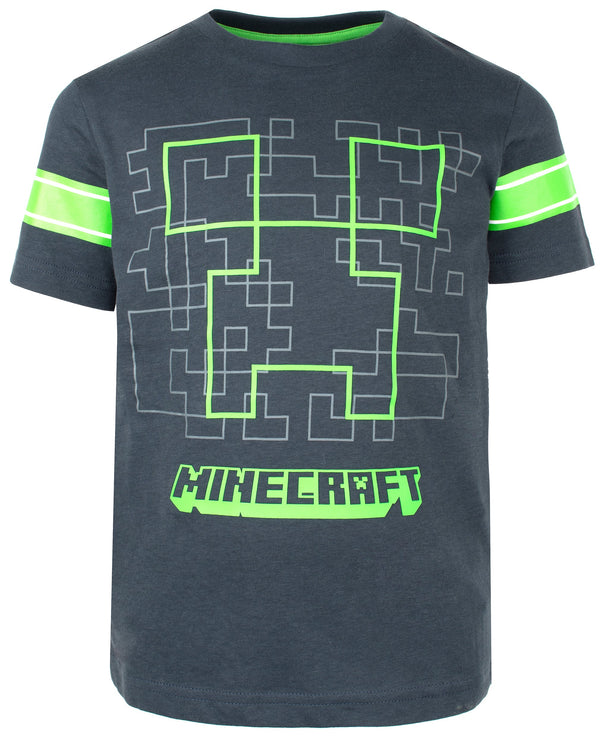 T-shirt Minecraft – Creeper T-shirt – Navy