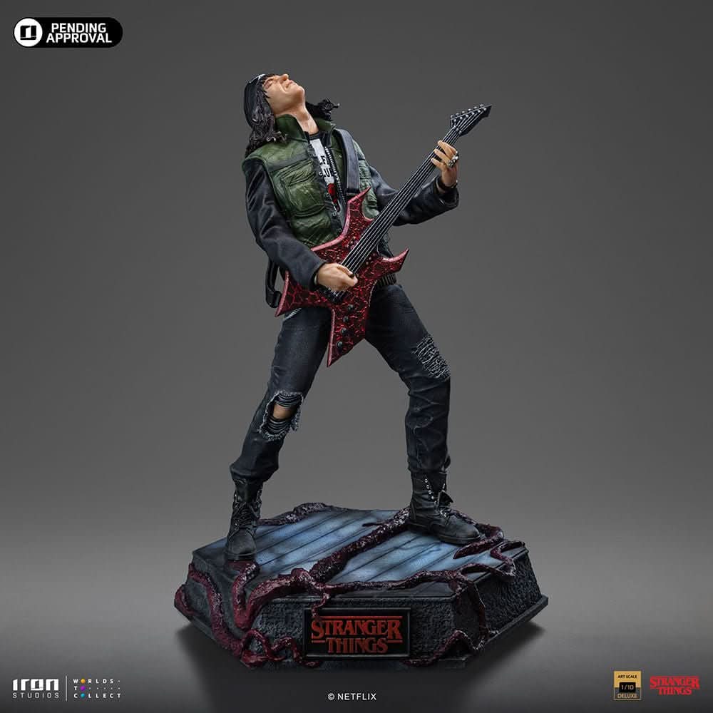Eddie Statue - Stranger Things - Art Scale 1/10 - Iron Studios