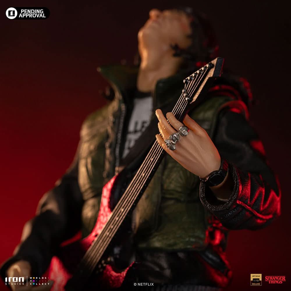 Eddie Statue - Stranger Things - Art Scale 1/10 - Iron Studios