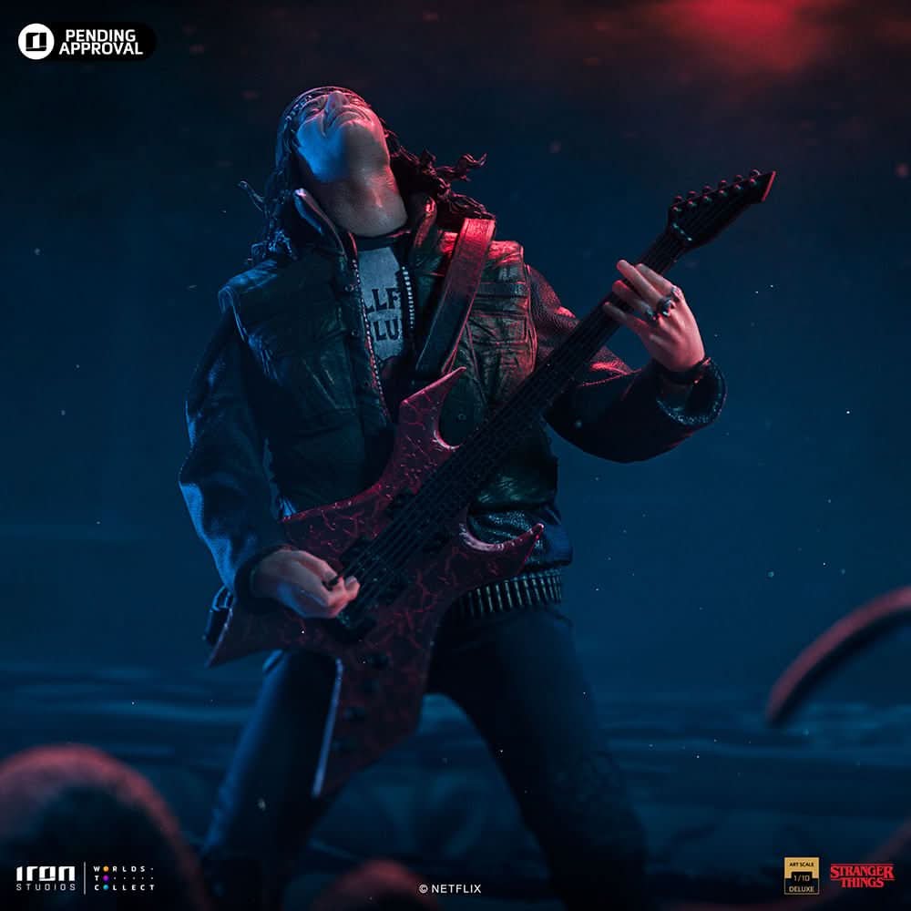 Eddie Statue - Stranger Things - Art Scale 1/10 - Iron Studios