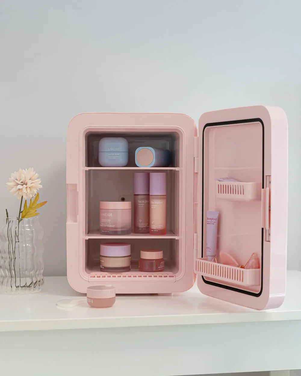 10L Cosmetic Fridge with Mirror - GRIMMY