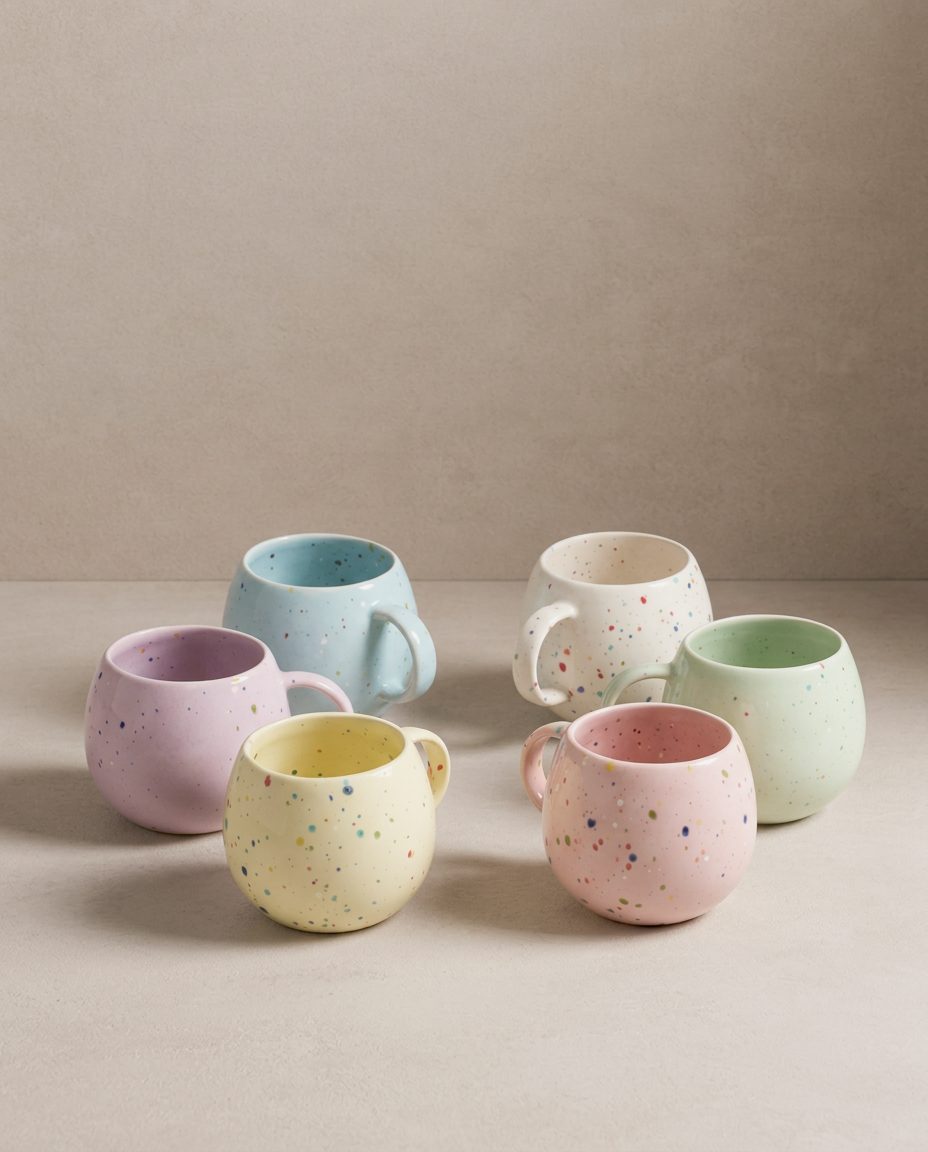 Tasse boule New Party – 250 ml – Rose