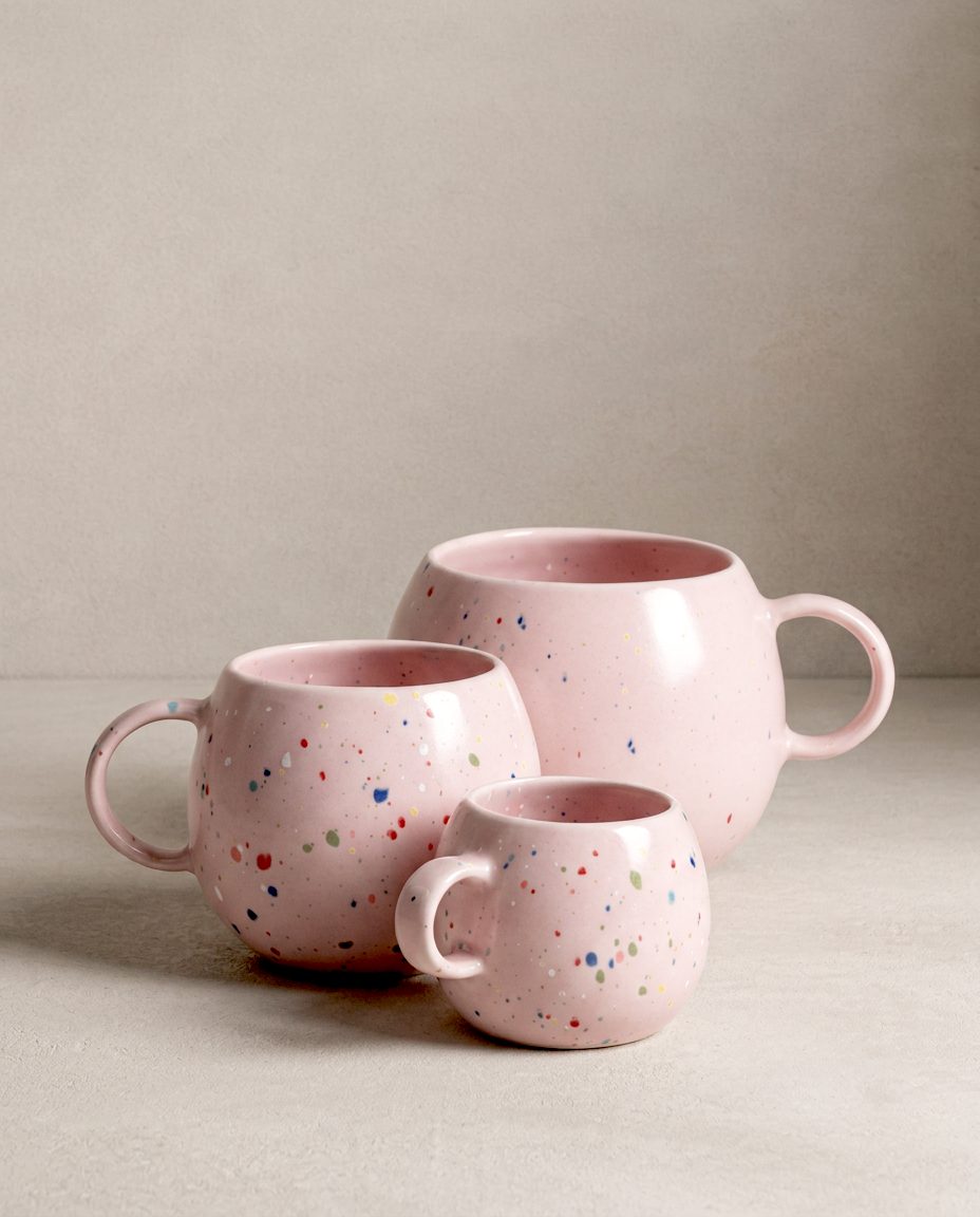 New Pink Party Ball Mug 500ml