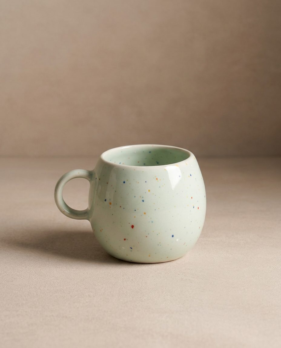 New Party Ball Mug 250ml - Mix 6 Pieces
