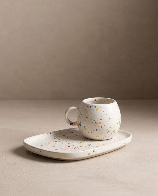 New Party Ball Mug 90ml White