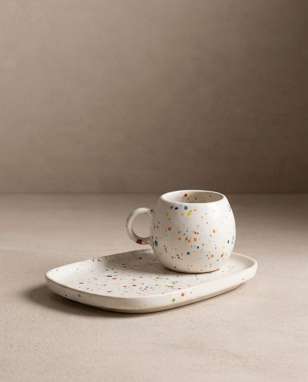 Mug espresso New Party blanc – 90 ml