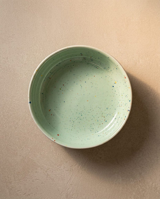 New set of 3 green Trilogy Party bowls