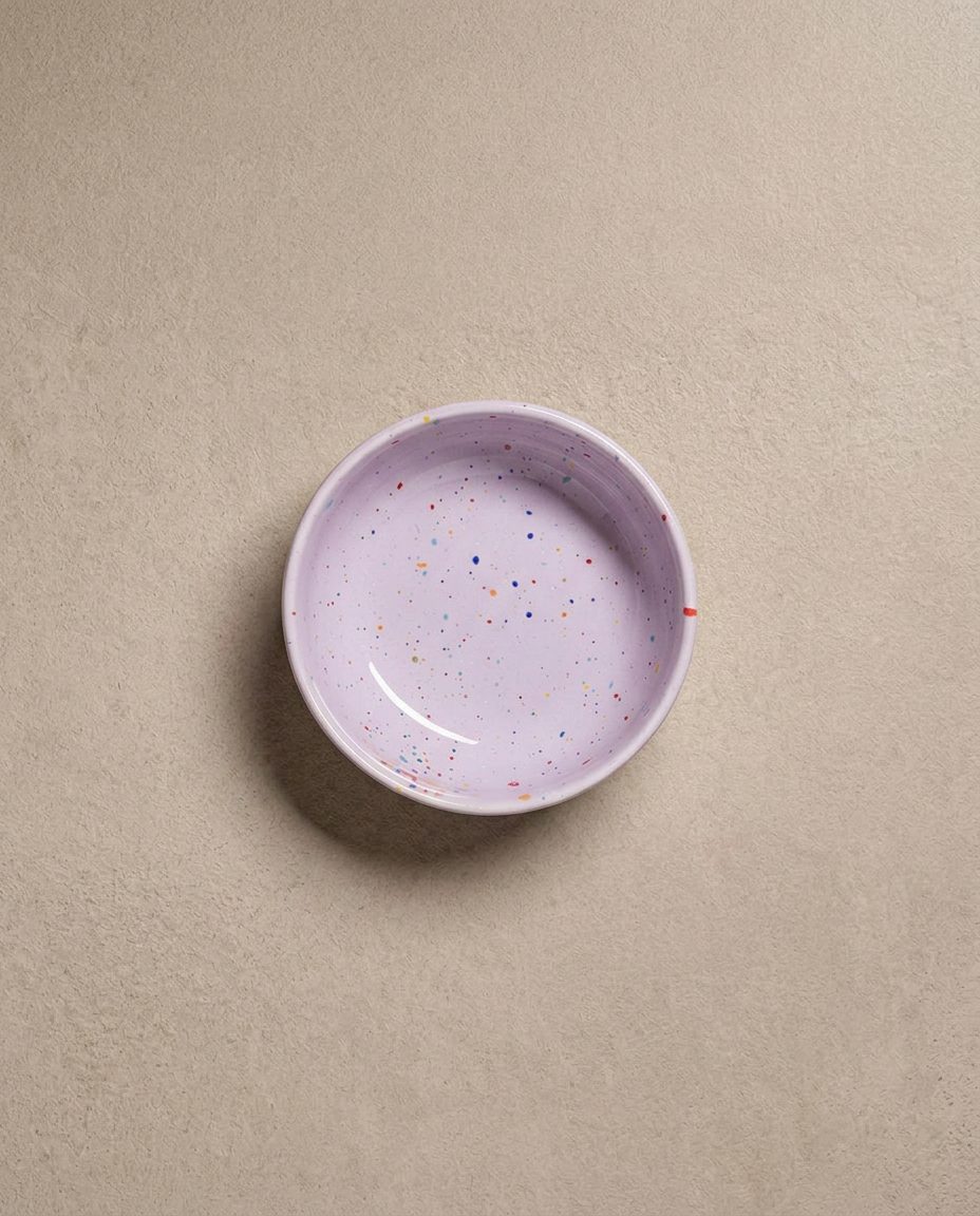 New Party Bowl Trilogy Set 3 pieces Lilac