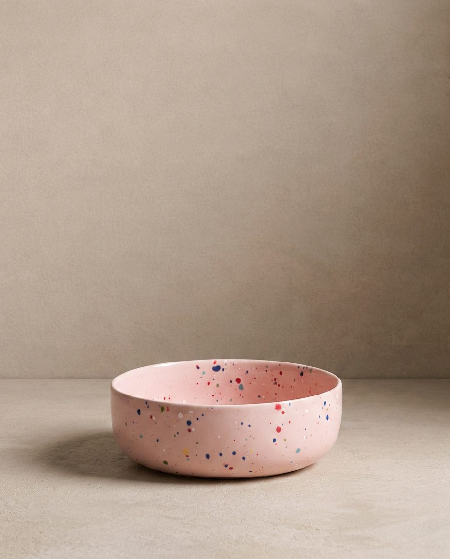 New Party Bowl Trilogy Set 3 pieces Pink