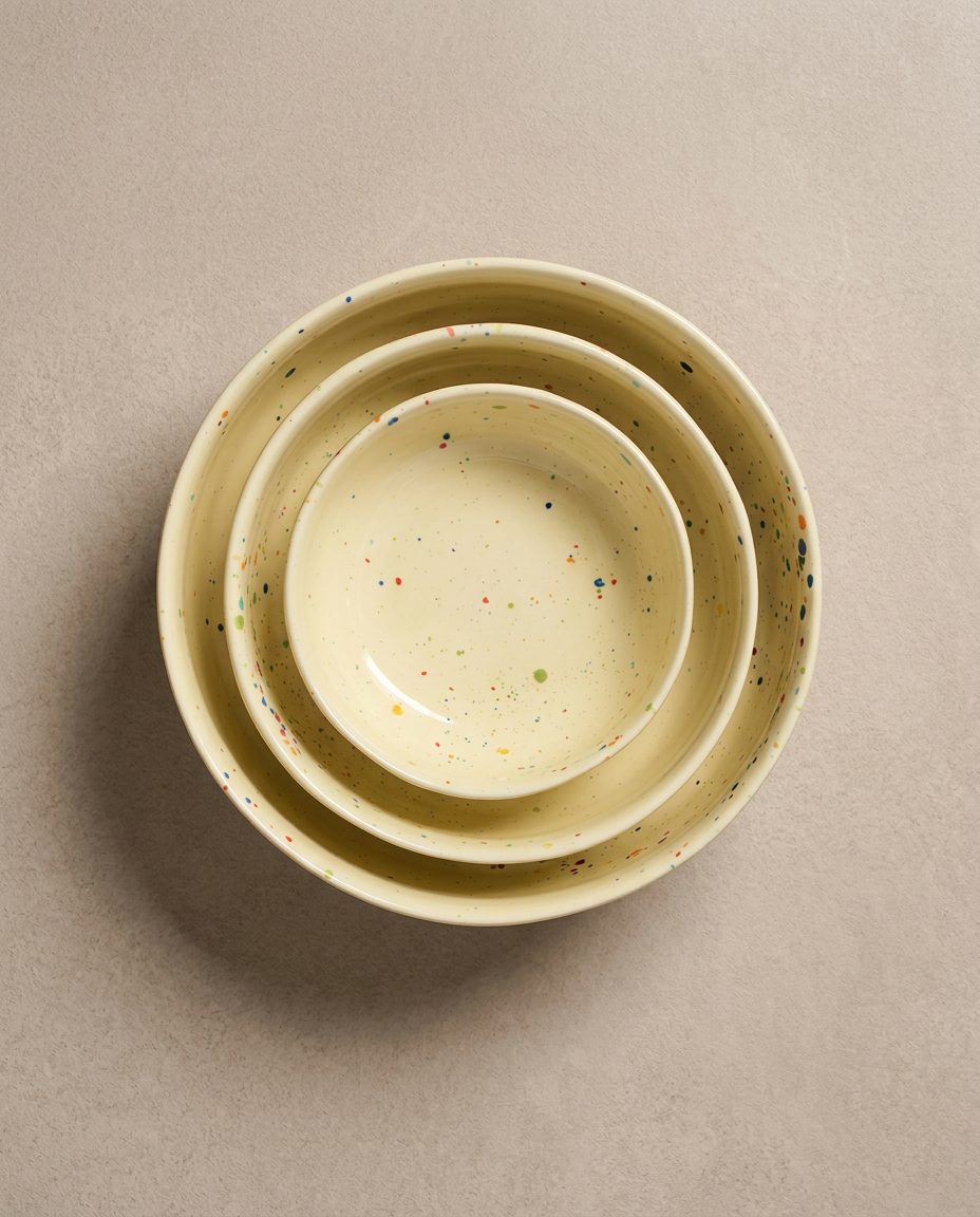 New Party Bowl Trilogy Set 3 pieces