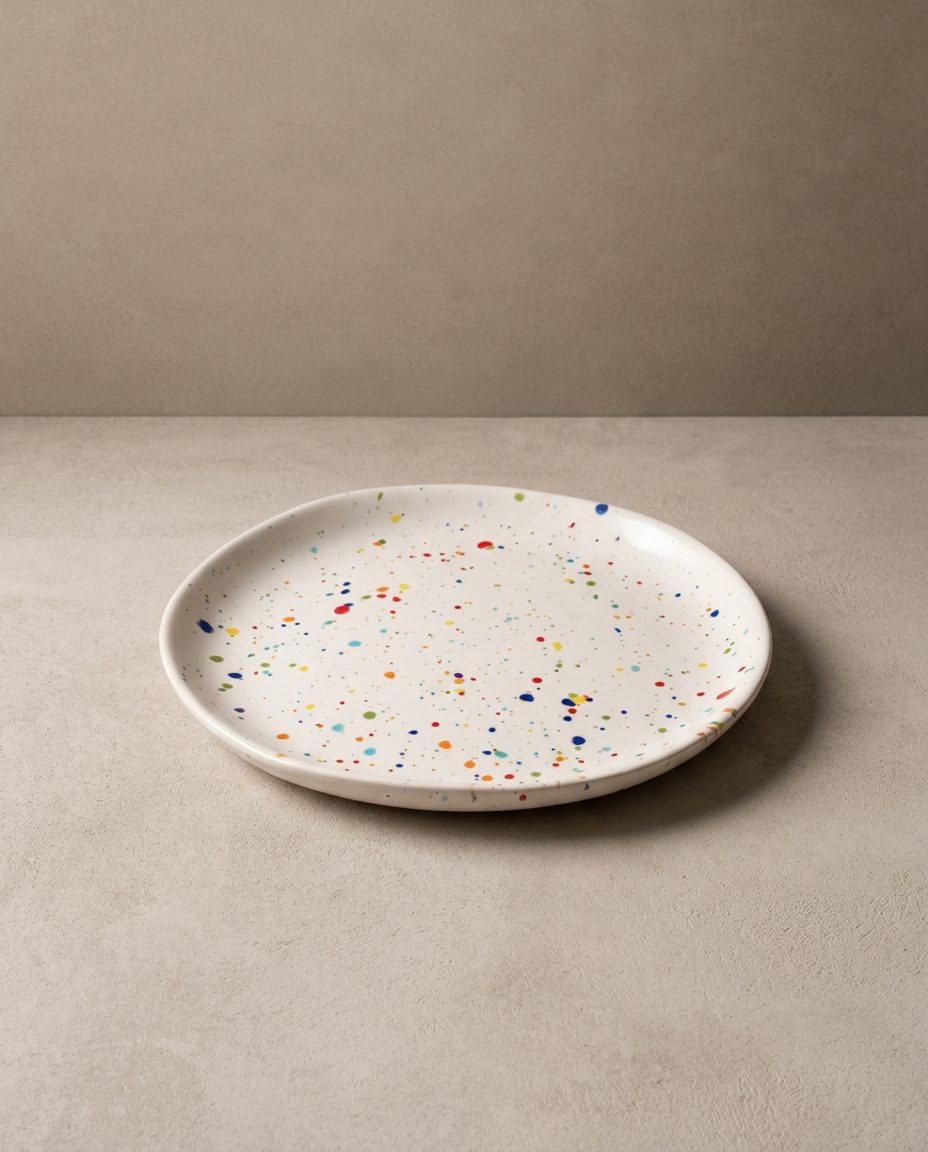 New Party Bread Plate 17cm