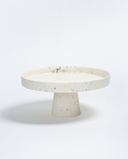 New Party Cake Stand 28cm White
