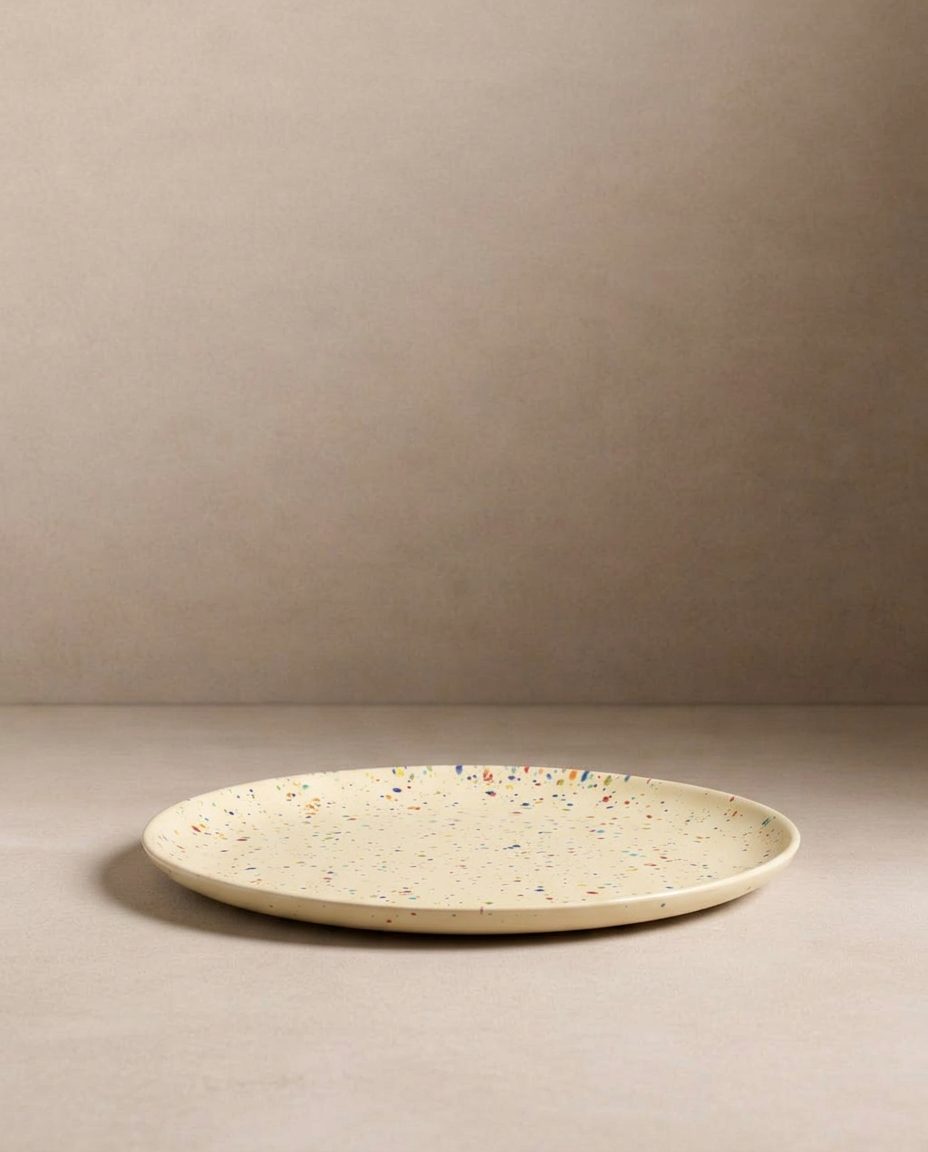 New Party Dinner Plate 27cm - Assorted 6 Pieces