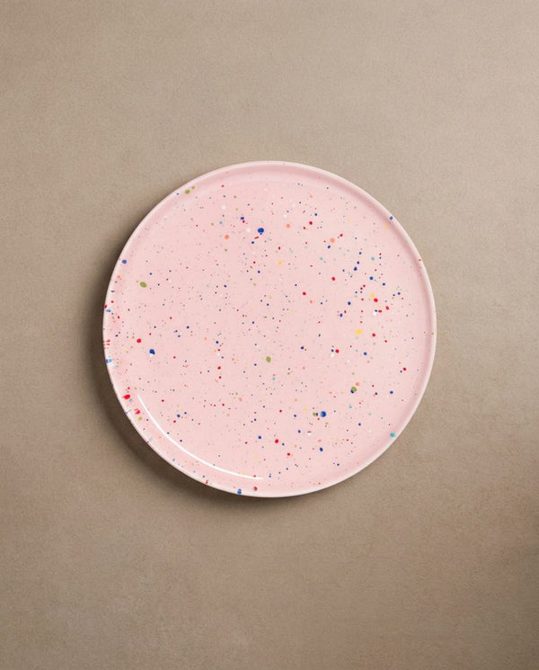 New Party Salad Plate 22cm Pink
