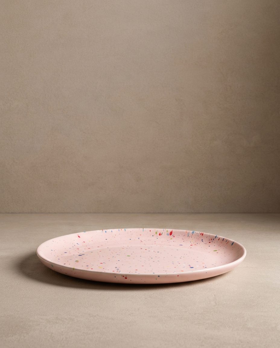 New Party Dinner Plate 27cm - Assorted 6 Pieces