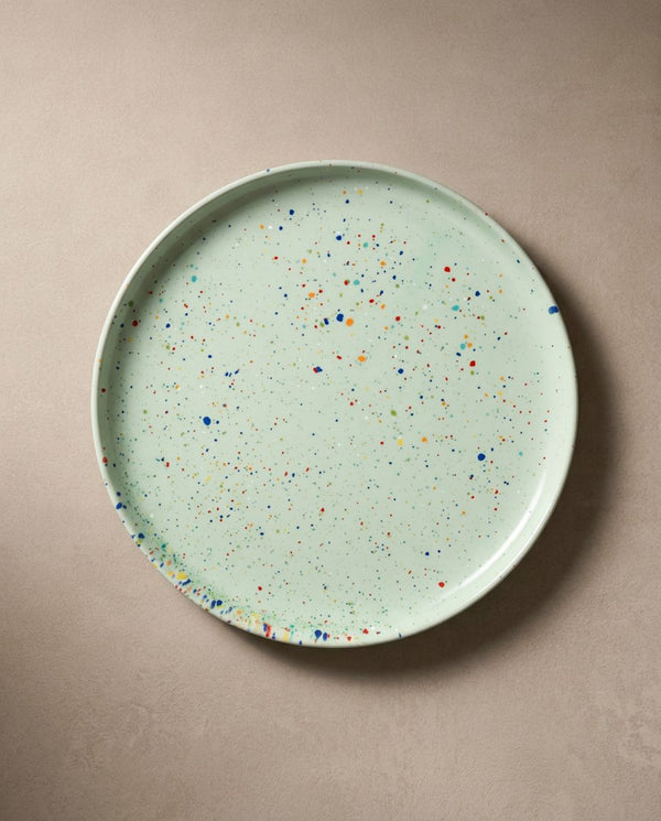 New Party Dinner Plate 27cm Green