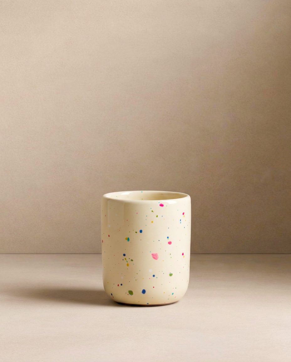 Tasse à expresso / coquetier New Party – Jaune