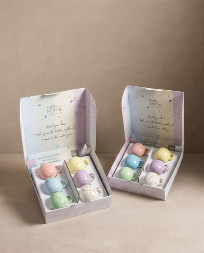 New Party Ball Mug 250ml - Mix 6 Pieces