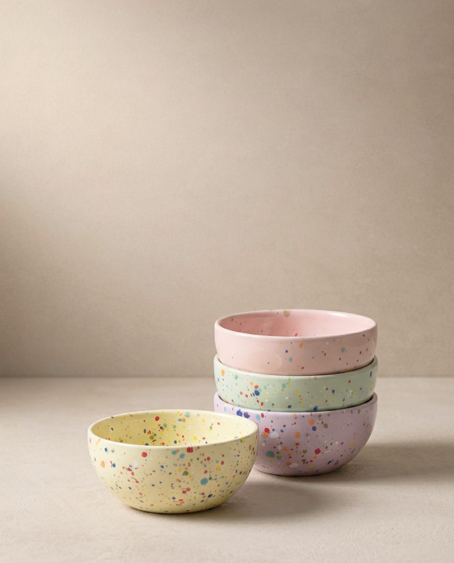 New Party Mini Bowl Mix 4 Pieces