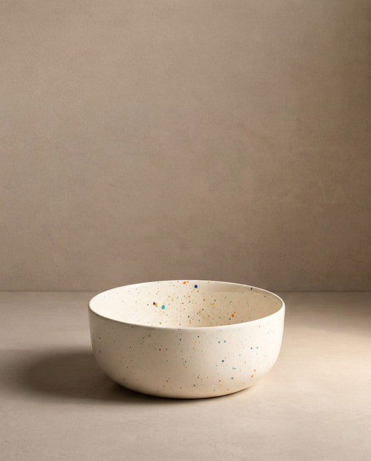 New Party Salad Bowl 26cm White