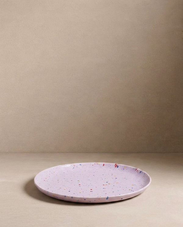 New Party Dinner Plate 27cm Lilac