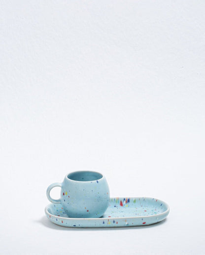 New Party Set 2 Mug + 2 Mini Tray