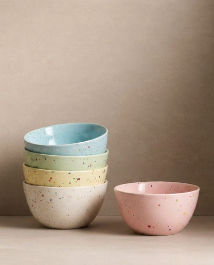 New Party Stoneware Set 30 Pieces Mix Color