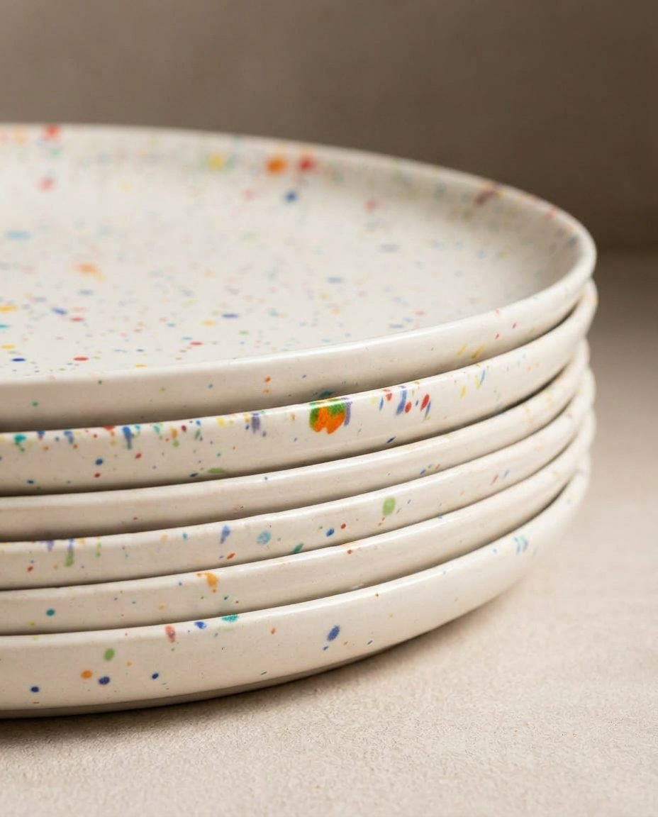 New Party Stoneware Set 30 Pieces White