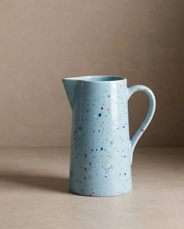 New Party Stoneware Pitcher 1.5L Soft Blue