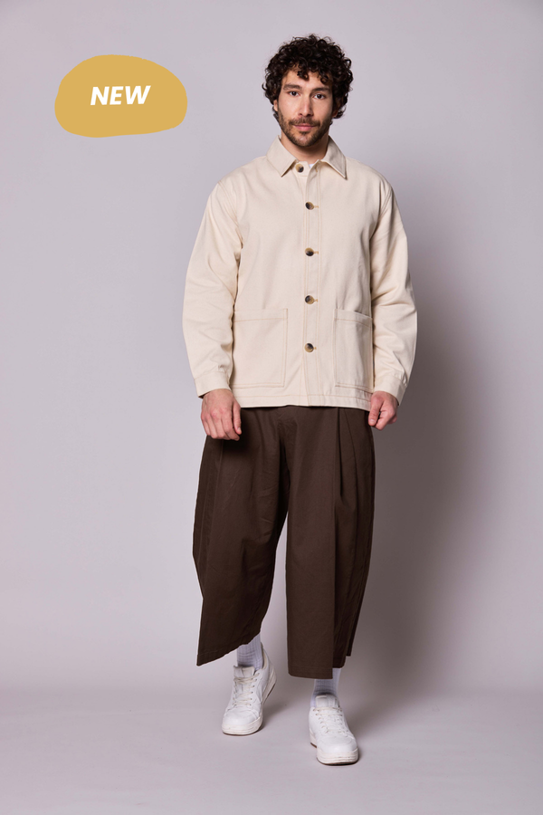 Unisex Marcel Ecru Jacket