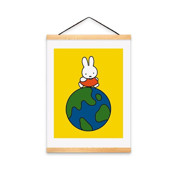 Miffy Rabbit Poster A3