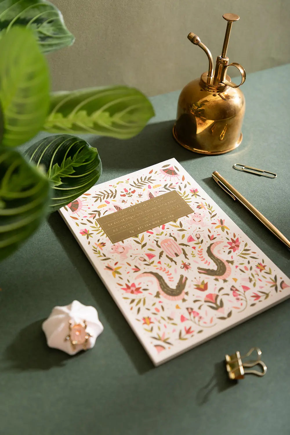 Pink Croco - A5 Notebook
