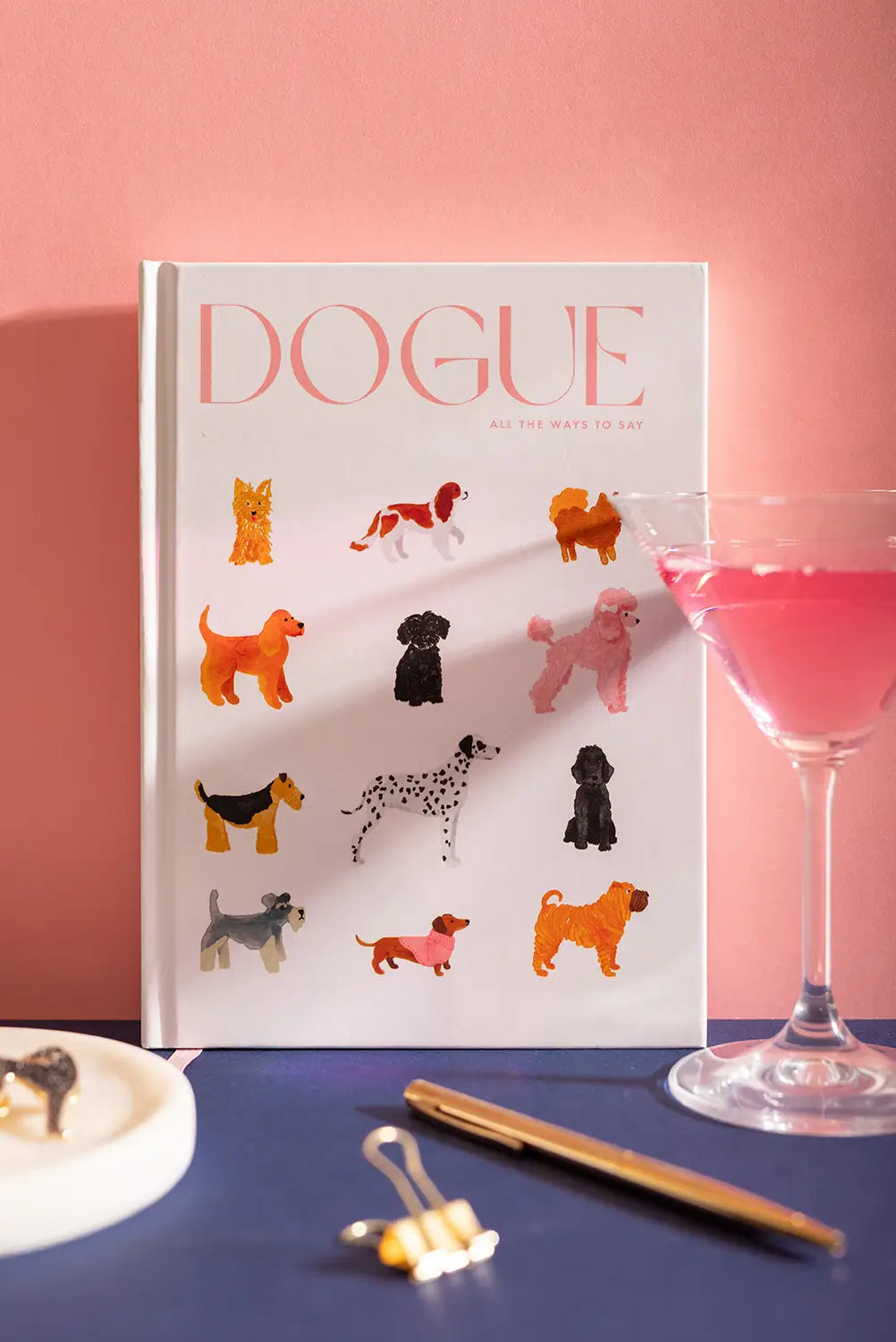 Dogue - Hardcover A5 Notebook