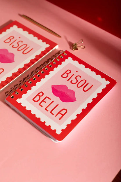 Kisses Bella - Spiral Notebook