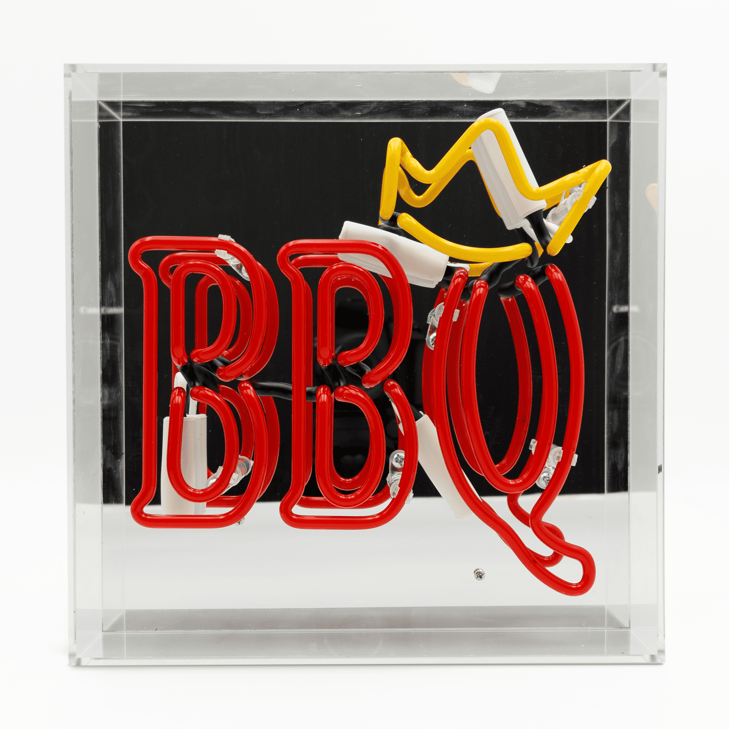 'BBQ' Neon Box Sign