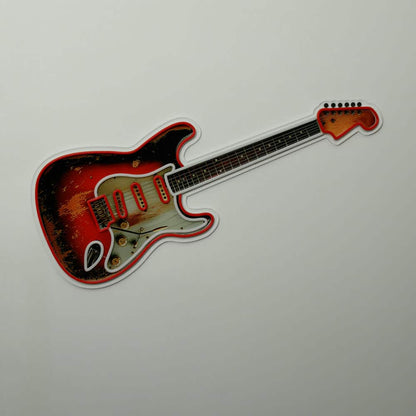 'Electric Guitar' Neon LED Sign - Wall Mounted