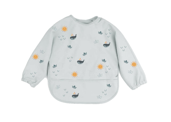 Long-sleeved bib ORIGAMI