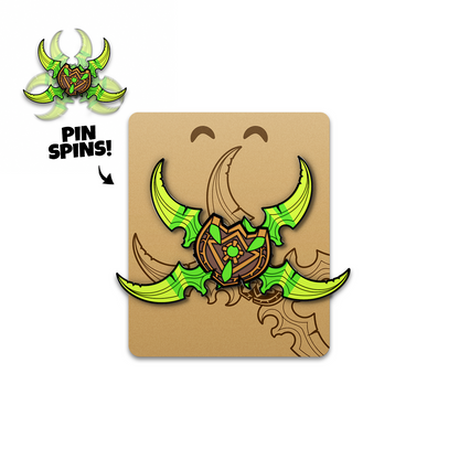 Illidan Stormrage's Warglaives Pin