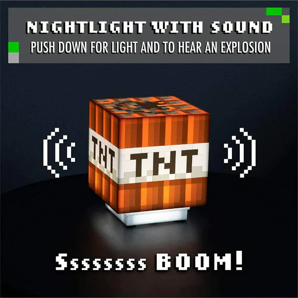 Minecraft TNT-Lampe mit Sound