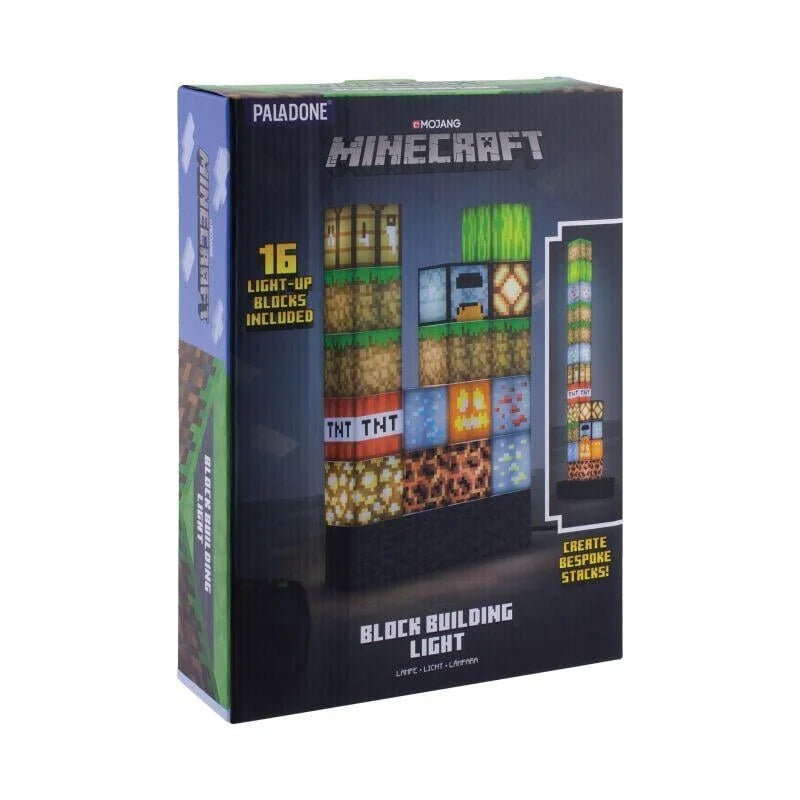 Minecraft-lamp: Bouwstenenlamp