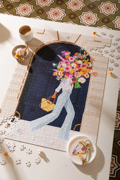 Parisian Door - Jigsaw Puzzle 1000 pieces
